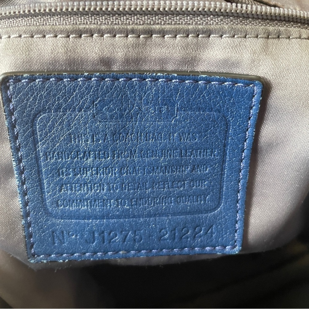 Upcycled Vintage coach purse - Picture 7 of 12